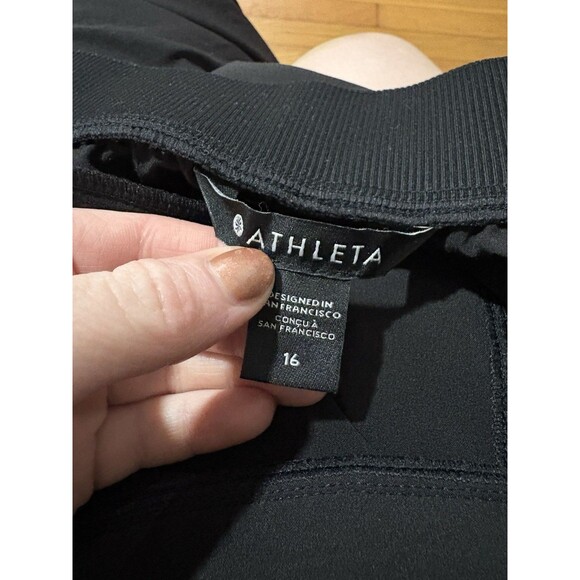 Athleta Size 16 Brooklyn Mid Rise Ankle Pant Black - Picture 4 of 6